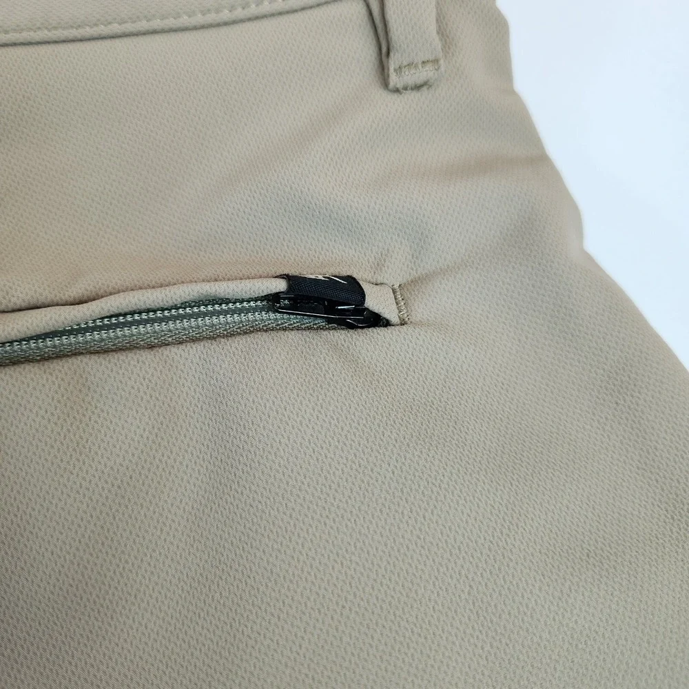 Banana Republic Golf Performance Pant Mens Size 40x30 Beige Chino 100% Polyester